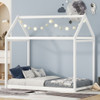 Wooden House Shaped Bed