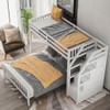 Loft Bed With Staircase And Storage