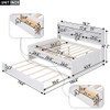 Captain Bed With Built In Bookshelves, 3 Storage Drawers, And Trundle