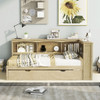Daybed With Trundle, Storage Cabinets, USB Ports