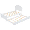 Platform Bed With Headboard And Trundle