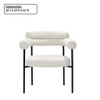 Upholstered Accent Dining Chairs With Armrests (Set of 2)
