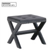 Upholstered Accent Bench With Nailhead Trim
