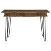 Writing Desk With 4 Hidden Storages - Brown