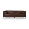 Contemporary 3 Seater Sofa With Tufted Design