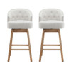 360 Degree Rotation Swivel Counter Stools (Set of 2)