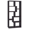8 Shelf Geometric Bookcase