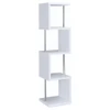 4 Tier Bookcase With Accents