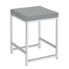 Upholstered Square Vanity Stool