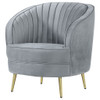 Tufted Upholstered Lounge Seating Chair