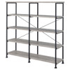Double Wide Bookcase Shelves