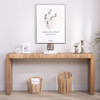 Console Table, Handwoven Top - Antique Natural / Natural
