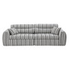 3 Seater, Couch With Throw Pillows For Living Room