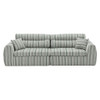 3 Seater, Couch With Throw Pillows For Living Room