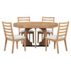Round Dining Table Set For 4 With Chairs