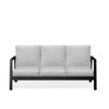 3 Seat All-Weather Patio Sofa With Cushions