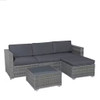 Modern Patio Set With Coffee Table