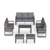 Modern Outdoor Sofa Set With Coffee Table