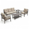 Patio Furniture Set & Coffee Table For Backyard
