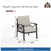Patio Furniture Set & Coffee Table For Backyard