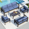 Outdoor Patio Set, All-Weather, Thick Cushions