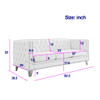 Modern Sofa With Button Tufting, Upholstered Couch For Living Room