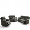 Modern Style Living Room Set With Pillow Arms