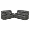 Living Room Set With Pillow Armrest And Tufted Backrest