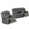 Living Room Set With Pillow Armrest And Tufted Backrest