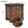 3 Drawer Nightstand
