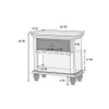 3 Piece Bedroom Set With 2 Nightstands