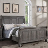 3 Piece Bedroom Set, Bed With 2 Nightstands