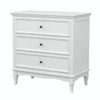 3 Drawer Dresser - White