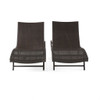 Kauai - Modern Style Wicker Chaise Lounge - Brown Multi