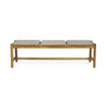 Cambria - 3 Seater Bench - Teak