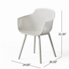 Lotus - Chair (Set of 2) - White