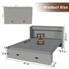 Full Murphy Bed With Storage Drawers, Charging Station, Foldable Panels, And Silent Swivel Wheels