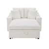 Modern Chaise Sofa With Hidden Storage For Living Room