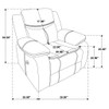 Salerno - Power Recliner Chair With USB Charging