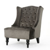 Toddman - Hi - Back Club Chair With Elegant Design