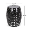 Modern Design, Metal End Table, Large