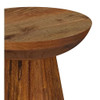 Waters - Round Accent Side Table - Honey