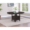 Illkirch - Oval Extension Leaf Dining Table With Expandable Surface - Espresso