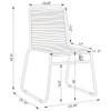 Jerome - Stackable Side Chair (Set of 2) - Charcoal