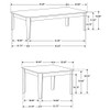 Amaro - 3 Piece Coffee And End Table Set - Dark Brown