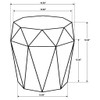 Pringle - Octagonal Side Table