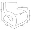 Austin - Armless Curved Chair