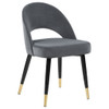 Arched Back Dining Chairs (Set of 2)