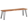 Zora - Dining Bench - Natural