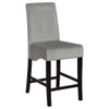 Shandra - 5 Piece Set With Counter Height Table And Stools - Black